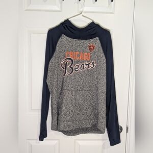 Chicago Bears Women’s Hoodie NFL Football Long Sleeve Hoodie XXL